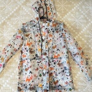 Disney Cats & Doga Print Raincoat